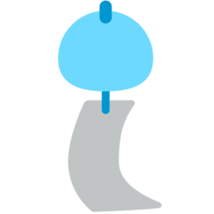 Mozilla wind chime emoji image