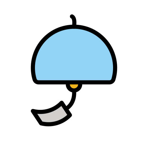 Openmoji wind chime emoji image