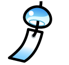 SoftBank wind chime emoji image