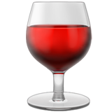 IOS/Apple wine glass emoji image