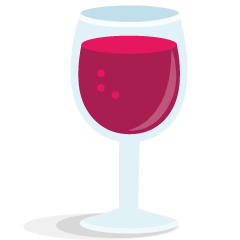 Skype wine glass emoji image