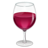 Whatsapp wine glass emoji image