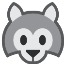 HTC wolf face emoji image