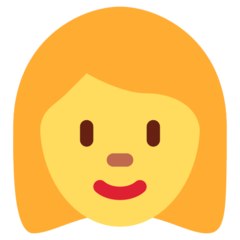 Twitter woman emoji image