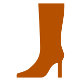 Docomo womans boots emoji image