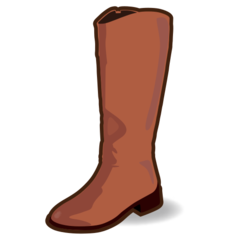 Emojidex womans boots emoji image