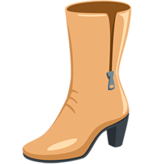 Facebook Messenger womans boots emoji image