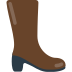 Mozilla womans boots emoji image