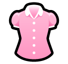 SoftBank womans clothes emoji image