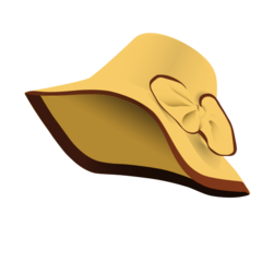 Emojidex womans hat emoji image