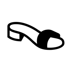 Noto Emoji Font womans sandal emoji image