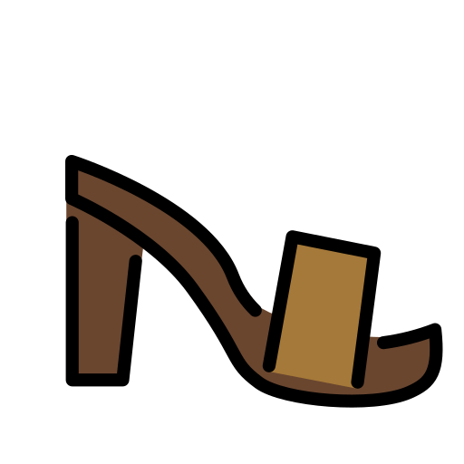 Openmoji womans sandal emoji image