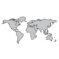 Emojidex world map emoji image