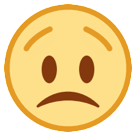 HTC worried face emoji image