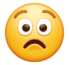 Huawei worried face emoji image