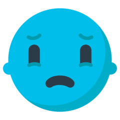 Mozilla worried face emoji image