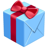 Whatsapp wrapped present emoji image