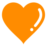 Docomo yellow heart emoji image