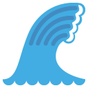 water wave emoji details, uses
