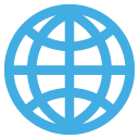 Globe With Meridians emoji meanings