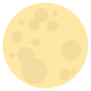 full moon symbol emoji meaning