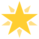 glowing star emoji