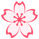cherry blossom emoji meaning