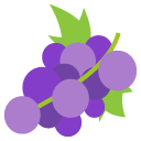 grapes emoji details, uses