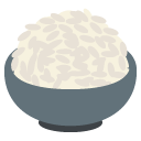cooked rice emoji details, uses