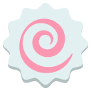 fish cake with swirl design copy paste emoji