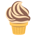 soft ice cream emoji details, uses