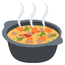pot of food emoji details, uses