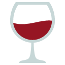wine glass emoji details, uses