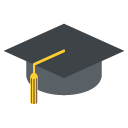 graduation cap emoji meaning