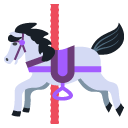 carousel horse emoji details, uses