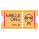 ticket copy paste emoji