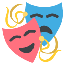 performing arts emoji details, uses