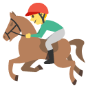 horse racing emoji details, uses