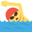 swimmer copy paste emoji