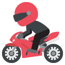 racing motorcycle emoji