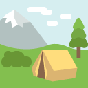 Camping emoji meanings