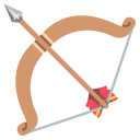 bow and arrow emoji details, uses