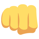fisted hand sign emoji details, uses