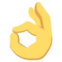 ok hand sign copy paste emoji