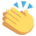 clapping hands sign emoji details, uses