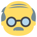 older man copy paste emoji
