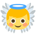 baby angel emoji images