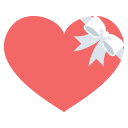 heart with ribbon copy paste emoji