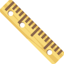 straight ruler emoji details, uses