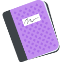 notebook with decorative cover copy paste emoji